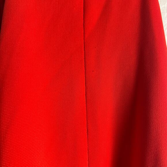 K.NGSLEY Ryan Red Ruched Sleeveless Bodycon Mini Dress Size Small - Picture 13 of 13